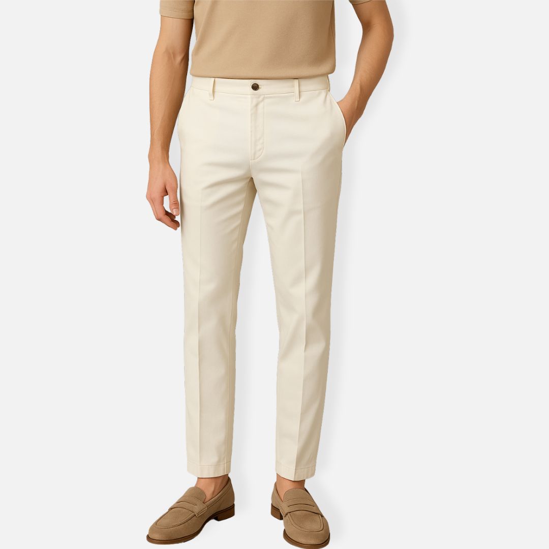 Men's Straight Fit Chino Trousers