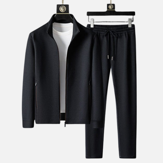 Men's Business Tracksuit - Two-Piece Outfit Set